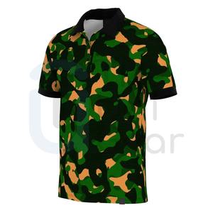 เสื้อกอล์ฟผ้าถักเนื้อแน่น ซับเหงื่อ ระบายอากาศดี สำหรับผู้ชายและผู้หญิง สวมใส่สบาย ผลิตจากโพลีเอสเตอร์ผสมสแปนเด็กซ์ รับปักโลโก้ตามแบบ OEM - Product Image 3