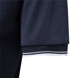 Men's <b>White</b> Short Sleeve Breathable Plus Size Jersey for Shirt Knitted Solid Color Casual Style - Product Image 4