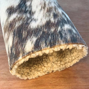 ที่คลุมหัวไม้กอล์ฟสำหรับผู้ชายหนัง PU พร้อมผ้ากำมะหยี่ดีไซน์ยาวผ้ายืดหยุ่นได้ดี - Product Image 3