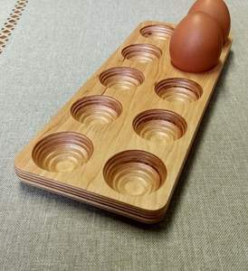 ACERCA DE SOPORTE DE HUEVOS DE MADERA DE ALTA CALIDAD PARA COCINA DE GRANJA y Uso en el mercado Utensilios de cocina Bandeja de huevos para Keed Egg Safe - Product Image 6