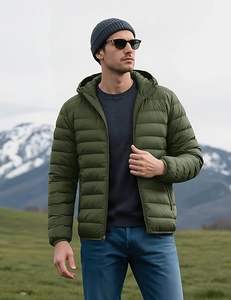 2025 chaud imperméable léger isolé hiver vêtements d'extérieur OEM Streetwear mode en vrac fournisseur en gros - Product Image 3