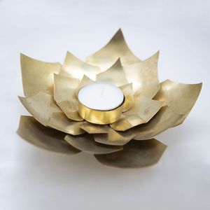 Ensemble de support de lumière de thé en cuivre Support d'événement Diwali élégant avec fonction portable pour les fêtes et les festivals - Product Image 6