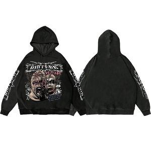 Sweat à capuche personnalisé pour hommes Sweats à capuche personnalisés pour équipes Clubs écoles broderie impression strass décoration expédition rapide - Product Image 5