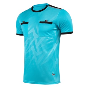 Uniformes de Árbitro de Fútbol Profesional para Hombre, Manga Corta, Cuello Redondo, Ropa Deportiva de Equipo, Bolsillos, Camisetas con Nombre Impreso, Sublimación Personalizada - Product Image 2