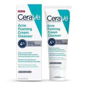 Obtenez les nettoyants anti-acné <span class=keywords><strong>CeraVe</strong></span> pour le visage, pour peaux sèches, à bas prix, formule non moussante pour une peau propre et lisse - Product Image 3