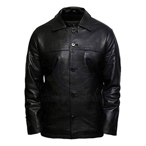 Vestes en cuir fines pour hommes Conception personnalisée Produit très vendu Meilleures vestes en cuir d'hiver - Product Image 2