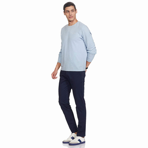 Pantalón recto profesional Nevi Color azul Pantalones de trabajo para hombres Ropa de calle al aire libre Pantalones casuales Pantalones para hombres - Product Image 3
