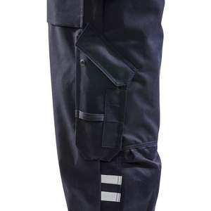 Combinaison de travail haute visibilité personnalisable en usine, veste et pantalon de sécurité réfléchissants avec logo personnalisé - Product Image 3