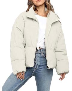 Veste d'hiver pour femme avec col montant imperméable et coupe-vent 100% Polyester toutes tailles disponibles 2026 - Product Image 4