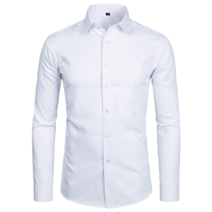 Camisa abotonada para hombre de diseño elegante, ligera, gran oferta, antiarrugas, cómoda, transpirable, abotonada, camisa de alta calidad - Product Image 1