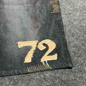 กางเกงยีนส์ซักได้ผู้ชายกางเกงขาสั้นผ้าฝ้าย100% ระบายอากาศได้ดีเอวสูงสไตล์ลำลองสำหรับฤดูร้อนตามสั่ง - Product Image 2