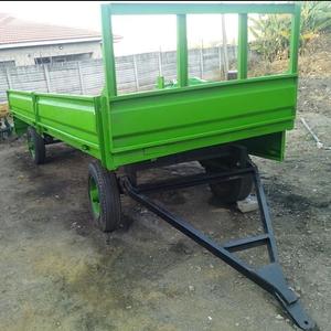 Remolque Agrícola de Alta Calidad de 3-10 Toneladas, 4 Ruedas, con Volquete Hidráulico, Entrega Rápida, Diseño Duradero - Product Image 3