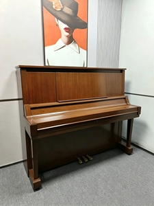 Piano droit Yamaha W102, qualité japonaise, 88 touches, performance professionnelle, son clair et puissant, style classique, prêt pour la scène - Product Image 5
