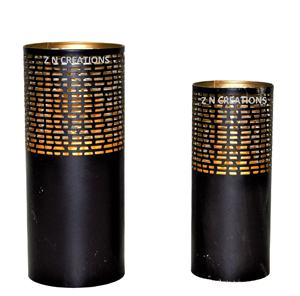 Z N Creations Bougeoir votif en tôle de fer fait à la main Décoration intérieure et extérieure Conception économique en métal directement de l'Inde - Product Image 1