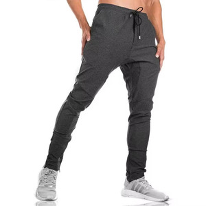 Pantalons de survêtement tendance à coupe slim les plus vendus pour un usage décontracté, lavés, confortables, vente en gros de pantalons de survêtement - Product Image 1