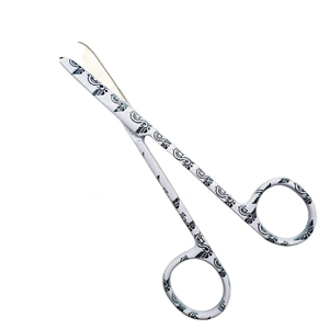 Ciseaux de suture de pansement chirurgical en acier inoxydable enduit de couleur de papier de ciseaux de point de Littauer de haute qualité - Product Image 1