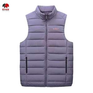 Chaleco acolchado cálido, chaqueta ligera sin mangas para hombres, adultos y niños - Product Image 2