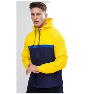 Chaqueta cortavientos para hombre de Color sólido largo y fino con capucha de alta calidad, logotipo frontal transpirable ligero, invierno, exterior, informal, a la moda - Product Image 6