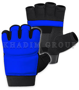 Guantes de bolsa MMA, acolchado de dedo cerrado para entrenamiento de bolsa pesada y guante de enfoque - Product Image 1