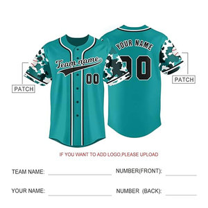 Camisetas de béisbol personalizadas de la mejor calidad, camiseta de béisbol al por mayor, camiseta de béisbol de nuevo diseño a precio bajo - Product Image 6