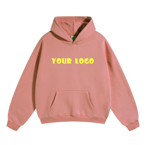 Sudadera con Capucha Topshow Personalizada, Negra, de Diseño, Gruesa, 100% Algodón Francés, con Pedrería, para Hombre, Invierno - Product Image 6