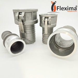Acoplamiento hembra Camlock de aluminio tipo C de alta presión pulido 2" - Product Image 6