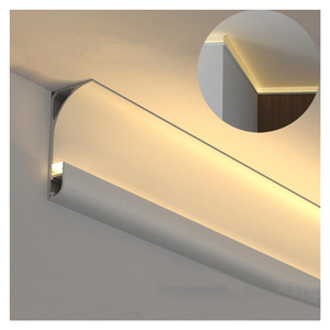 Plinthe de sol carrée en aluminium de qualité supérieure, série 6000, avec service de découpe pour la décoration - Product Image 1