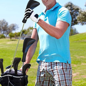 Funda para palo de golf, ajuste cómodo, aspecto elegante, diseñada para uso diario en el campo, funda protectora - Product Image 6