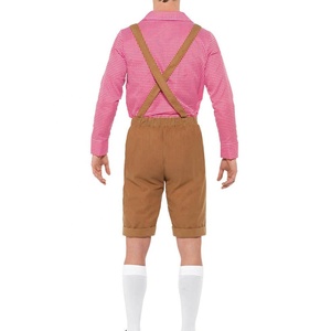 Lederhosen para Hombre, Pantalones Cortos Bávaros Alemanes, Traje Tradicional Personalizado 2026 - Product Image 3