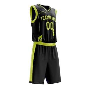 Ensemble de maillots de basket-ball personnalisés OEM Nom de l'équipe numéro maillot de sport débardeur et uniforme court pour adulte/enfant - Product Image 3