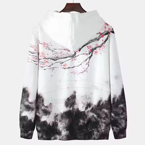 Sweats à capuche pour hommes grande taille les plus vendus - Logo et design personnalisés 100% coton Automne Respirant et écologique - Product Image 2