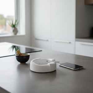 Cenicero de Cemento Hecho a Mano Personalizado Clásico TCE, Accesorio para Fumar de Cemento Sólido, Duradero y Reutilizable para Mesa, Hogar, Hotel, Cafetería, Bar - Product Image 3