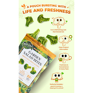 Signature Market Broccoli Crunch Pops 55g Snacks végétaux croustillants et nutritifs - Product Image 6