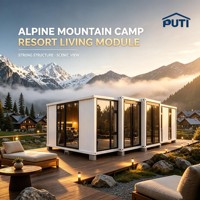 Maison préfabriquée extensible de 30 pieds, grande maison familiale modulaire pliable avec cuisine, bâtiment préfabriqué