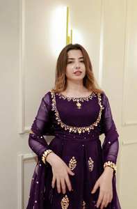 Salwar Kameez Tradicional de Fiesta para Mujer, Diseño Elegante, Color Granate, Georgette, Bordado con Lentejuelas, Dupatta Reversible de Secado Rápido - Product Image 3