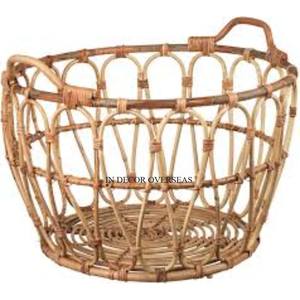 Eco-Friendly Best Quality Rattan Made Wedding <b>Gift</b> And Hampers Storage <b>Basket</b> With Customized Logo And Size Available From India - Product Image 6