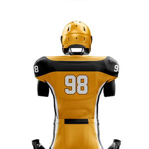 Conjunto de Uniforme de Fútbol Americano Personalizado Unisex, Ropa Deportiva Estampada de Manga Corta, Ropa Deportiva Moderna para Adultos, Venta al por Mayor de Fábrica - Product Image 5