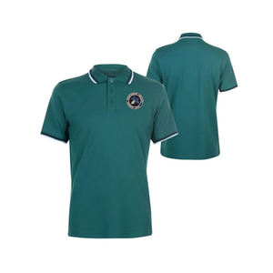 Polo de Golf para hombre, Camiseta deportiva de manga corta con logotipo personalizado, 100% algodón - Product Image 3