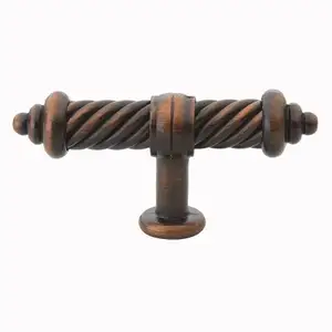 Boutons en acier bronze rustique tirer armoire tiroir pour la maison commode porte armoire meubles décoratifs cuisine armoire poignée boutons