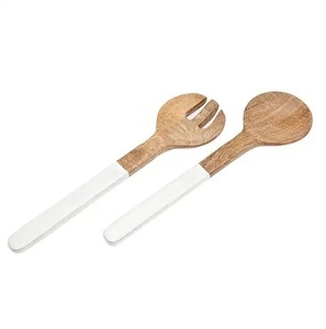 Cucharas de Madera y Resina Ecológicas de Diseño Superior, Utensilios de Cocina Naturales Pulidos para Regalos de Fiesta a Bajo Precio - Product Image 2
