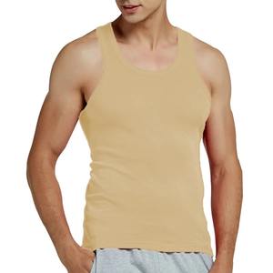 Camisetas sin mangas de algodón para hombre, chaleco para correr, Fitness, verano fresco, camiseta sin mangas, gimnasio, deporte, camiseta interior informal ajustada para hombre - Product Image 6