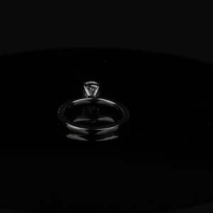 Anillo de Diamante Cultivado en Laboratorio de 2 Quilates, Corte Cojín, VS1, Certificado IGI, Chapado en Oro, Oro Rosa, Plata, Anillo de Compromiso para Mujer - Product Image 2