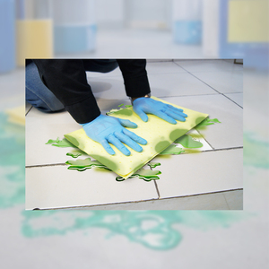 Almohadilla Absorbente Química 200, Almohadilla de Control de Derrames Industrial de Alta Resistencia para Limpieza de Fugas Químicas y Líquidos Peligrosos - Product Image 3