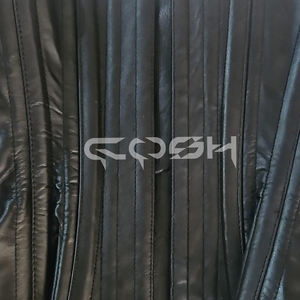 Corsé de Cuero Negro Sexy con Varillas de Acero para Entrenamiento de Cintura - Product Image 5