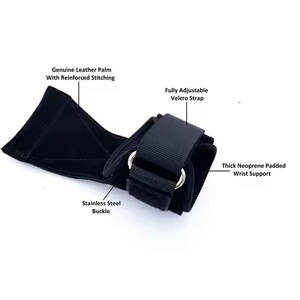 2025 Soporte de agarre Correas de muñeca Ganchos de levantamiento de pesas Protección deportiva Ganchos de levantamiento de pesas para ganchos de levantamiento de pesas - Product Image 3