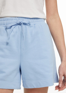 Derniers shorts design pour femmes 100% coton longueur quater Logo imprimé DTF personnalisé avec cordes Short pour femme hip hop respirant - Product Image 3