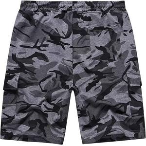 Pantalones cortos de calle de algodón de alta calidad transpirables de cintura alta para hombre, ropa de entrenamiento para correr de secado rápido, sueltos para 2025 - Product Image 2