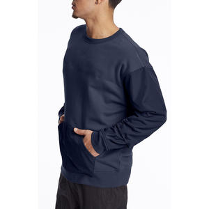 Sudadera de calidad para hombre, ropa informal lisa, Sudadera con capucha de lana, Fabricante Mayorista a granel - Product Image 3