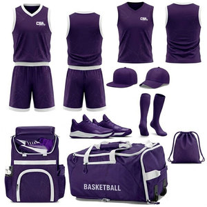 Conjunto Deportivo de Baloncesto de Alto Rendimiento, Tejido con Control de Humedad para Máximo Confort y Concentración Durante el Juego - Product Image 1