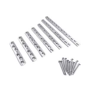 Broad DCP Plates <b>Set</b> 7pcs | 4.5mm Cortical <b>Screws</b> | CE Certified Orthopedic Instruments | Dentavex corporation - Product Image 1